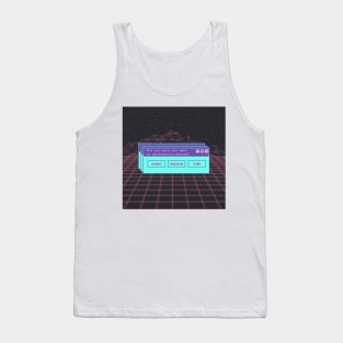 Are you sure you want to delete? Vaporwave Tank Top